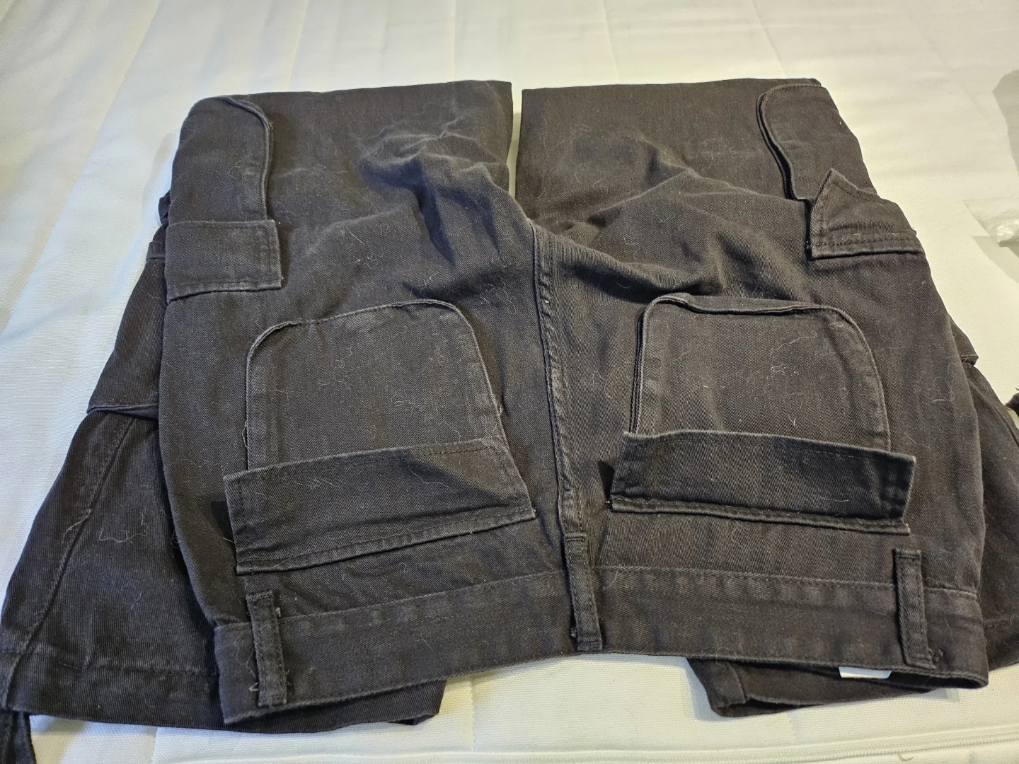 Black Cargo Pants - Size S - photo 2