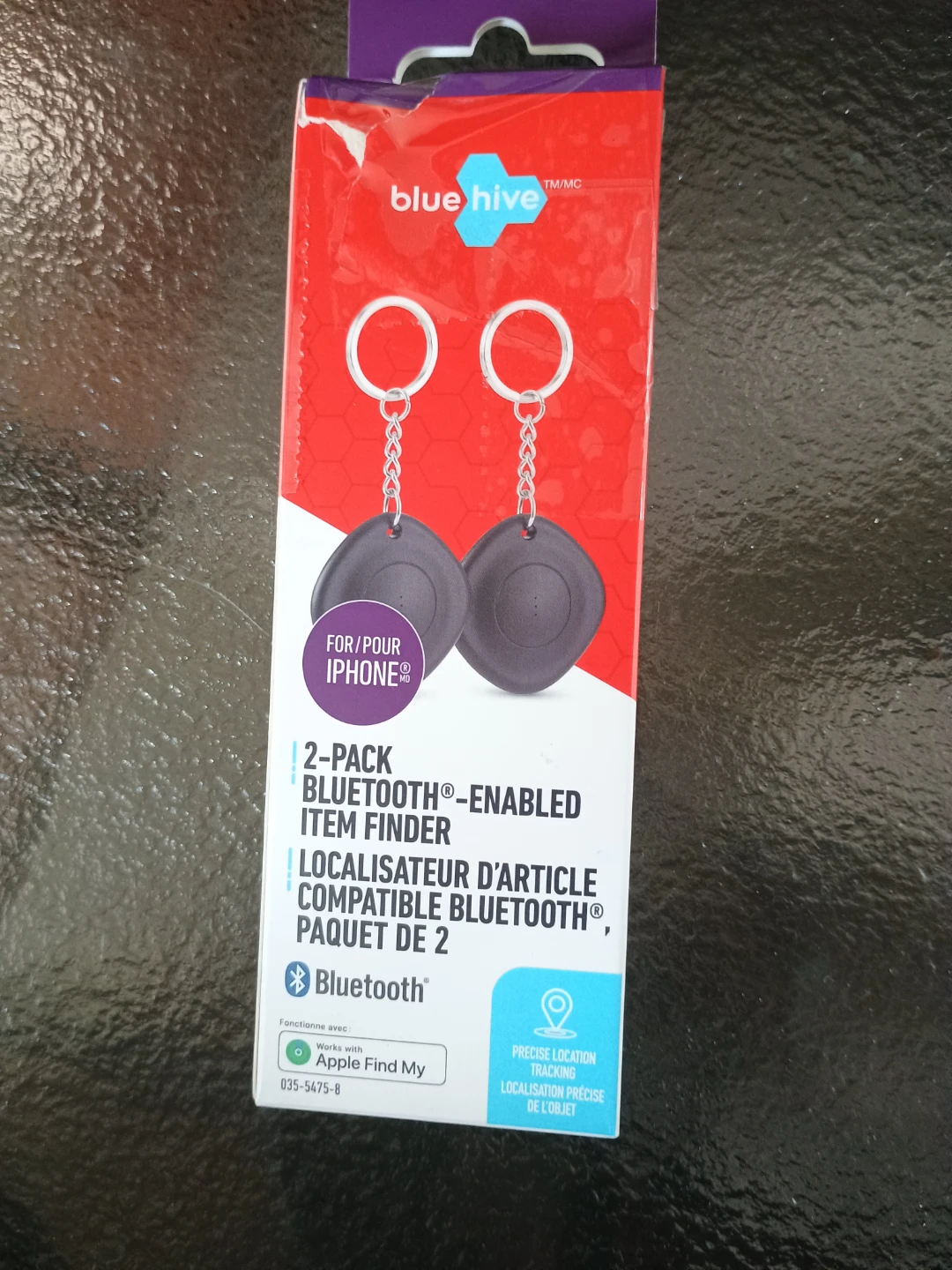 Item finder Blue Hive 2-Pack Bluetooth for iPhone