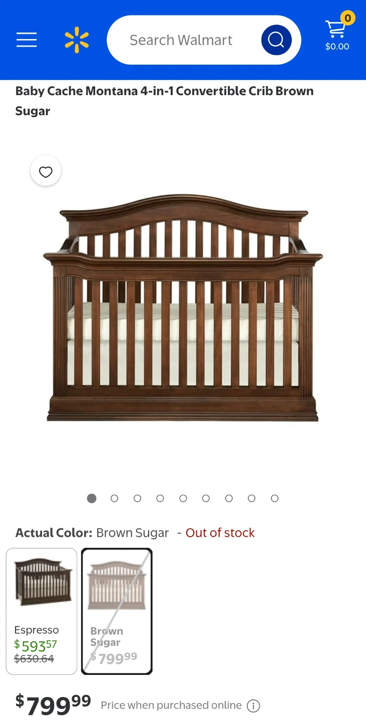 Baby Cache Montana Convertible Crib - photo 4