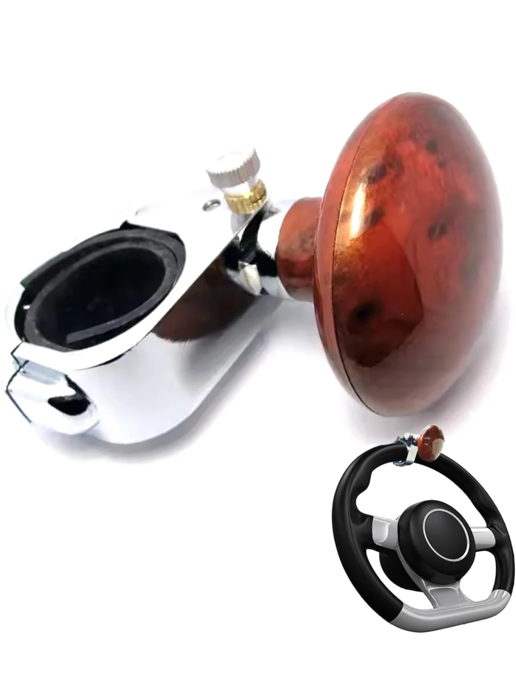 Steering Wheel Power Knob Spinner - photo 5