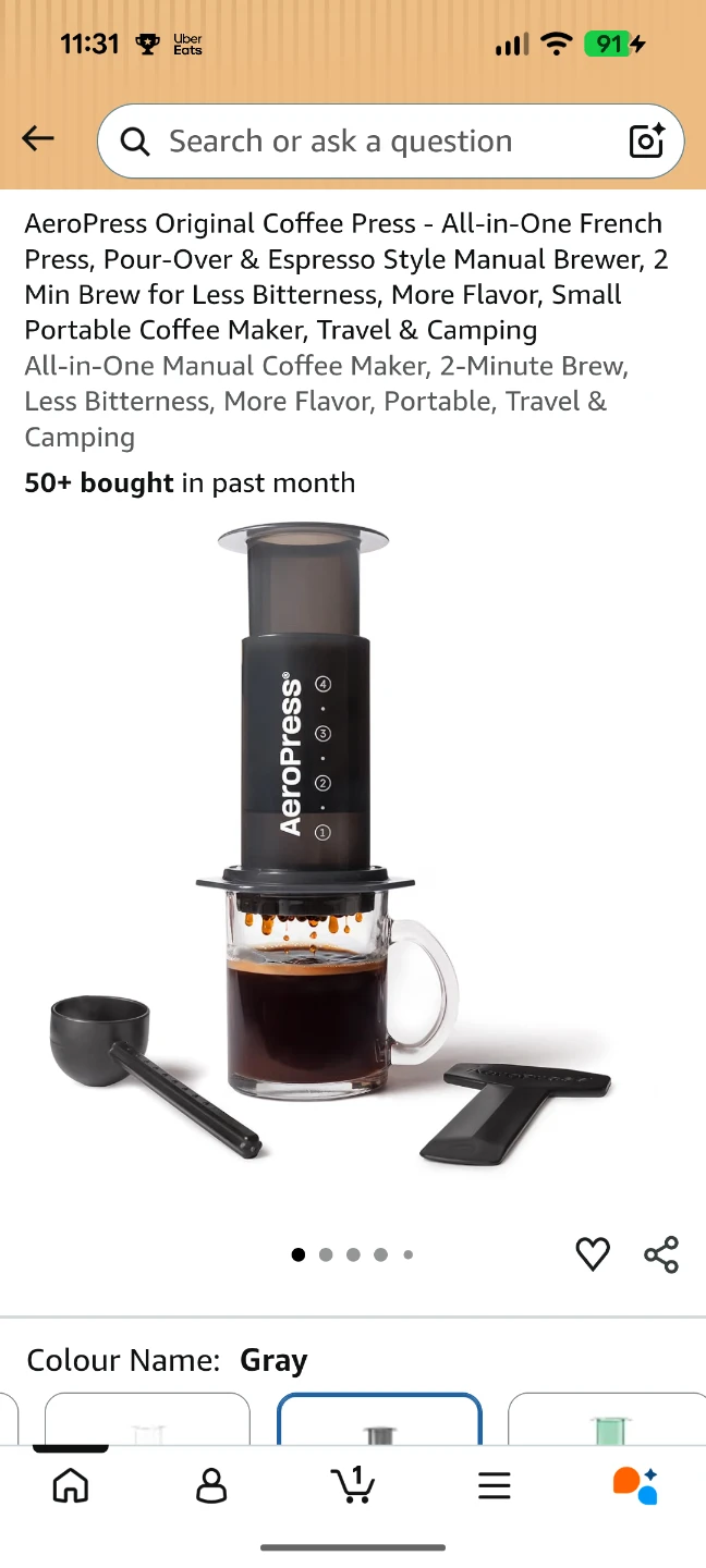 Bamboo Espresso Coffee Station / Accessories Organizer - photo 2