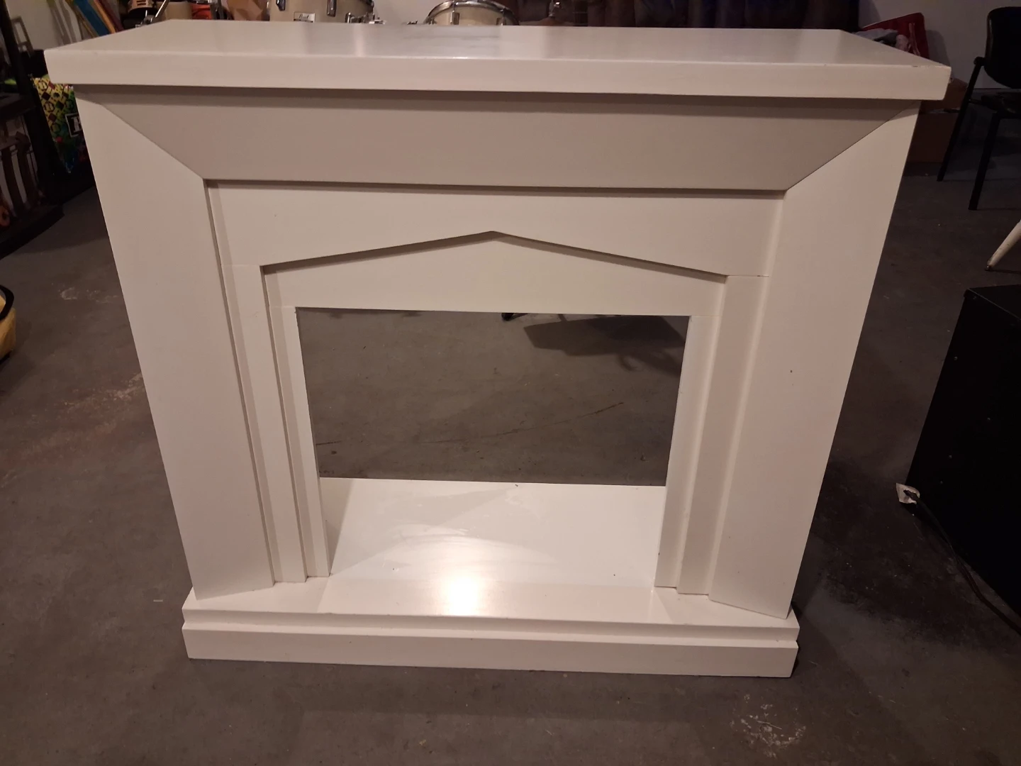 Electric Fireplace Insert with Mantle