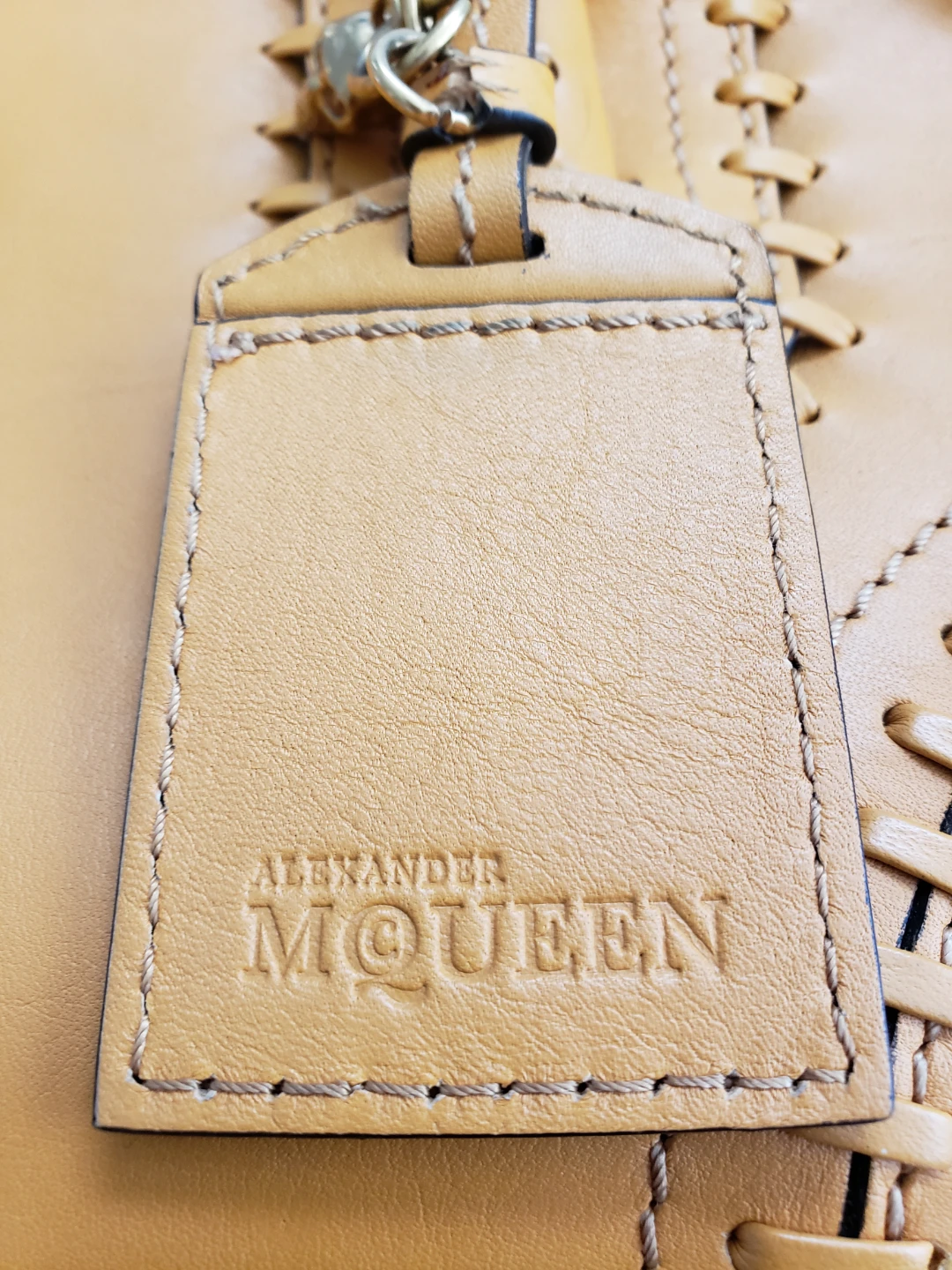 Alexander McQueen Leather Tote Bag - photo 4