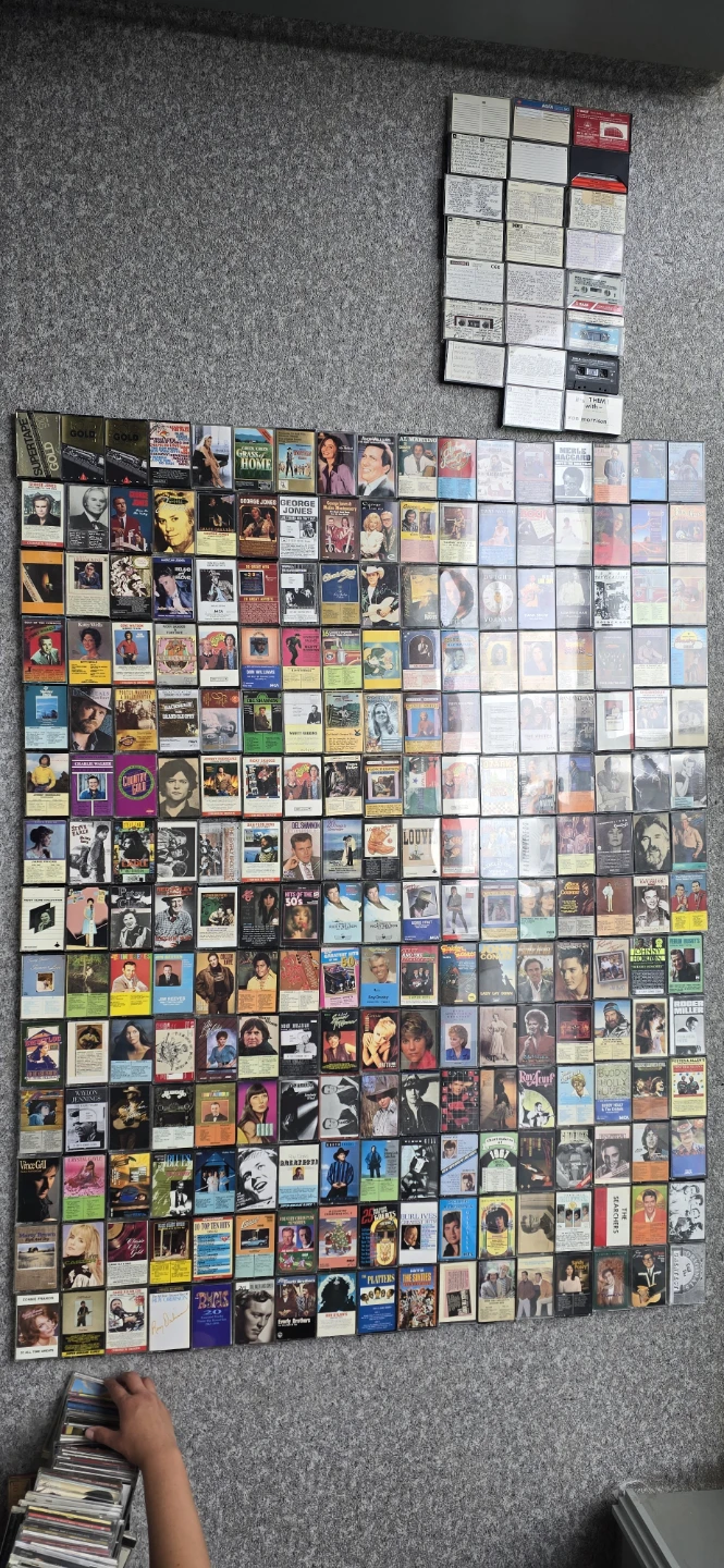 Assorted Cassette Tapes - Music Collection
