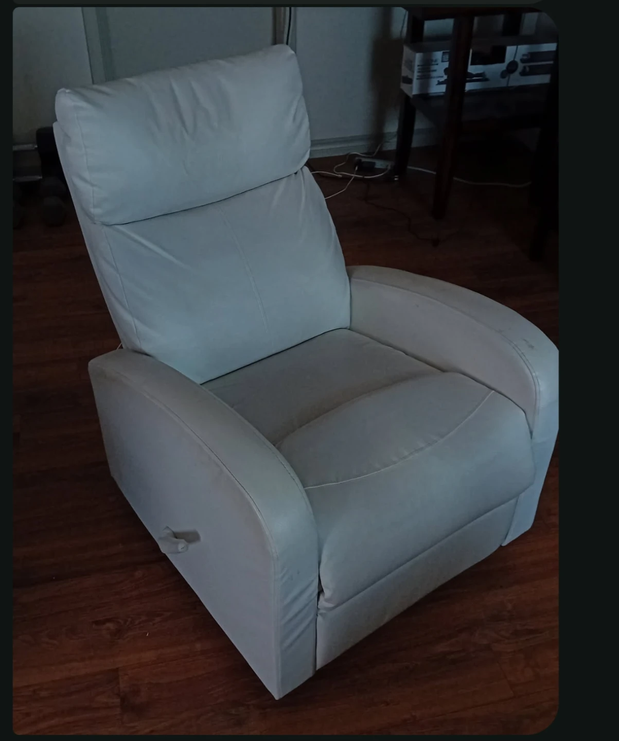 Like new leather recliner