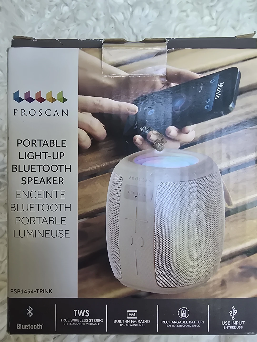 NEW! Light-Up Speaker - Bluetooth - photo 4
