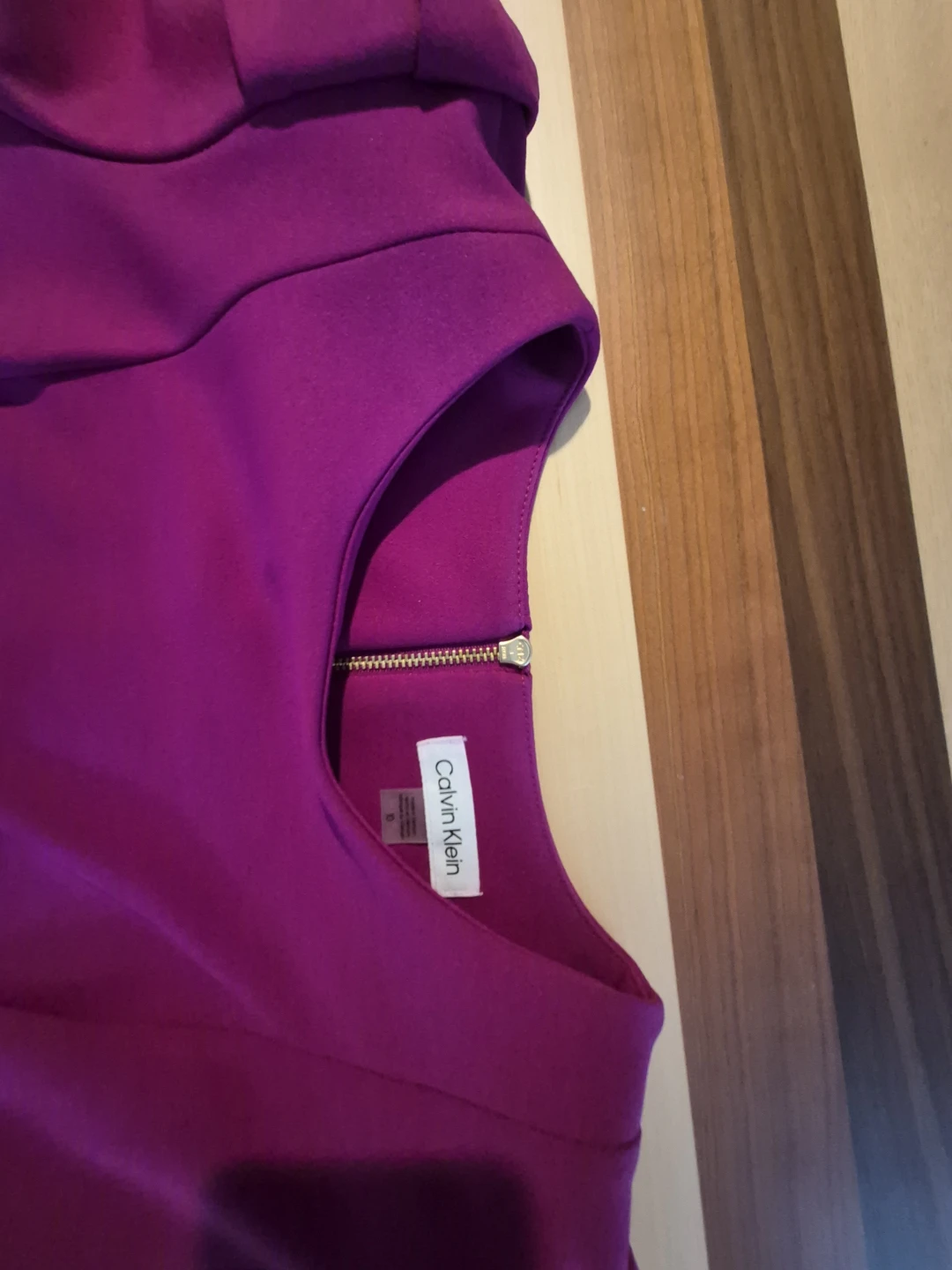 Calvin Klein Women's Magenta Dress with Zipper - photo 3