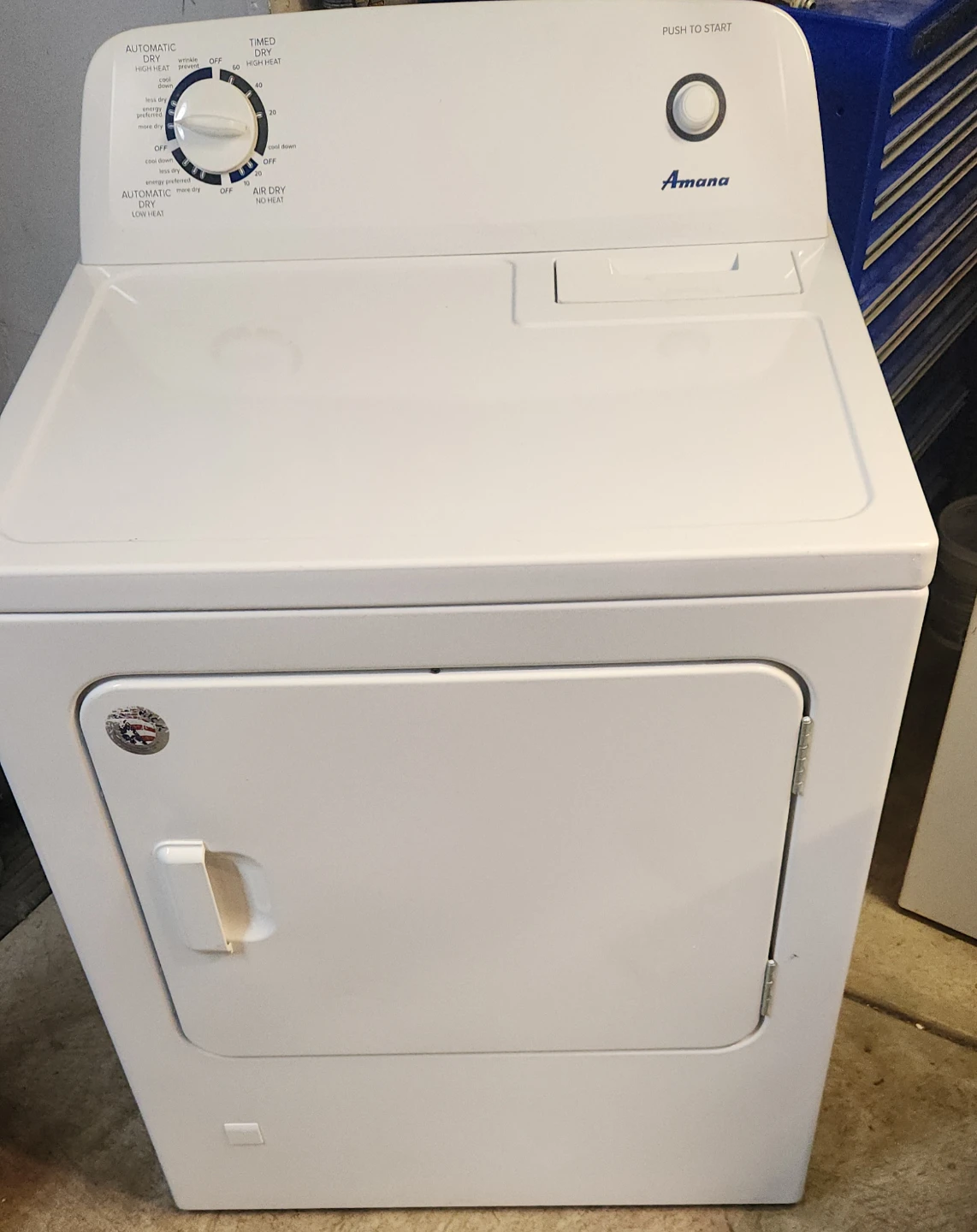 Amana Gas  Dryer