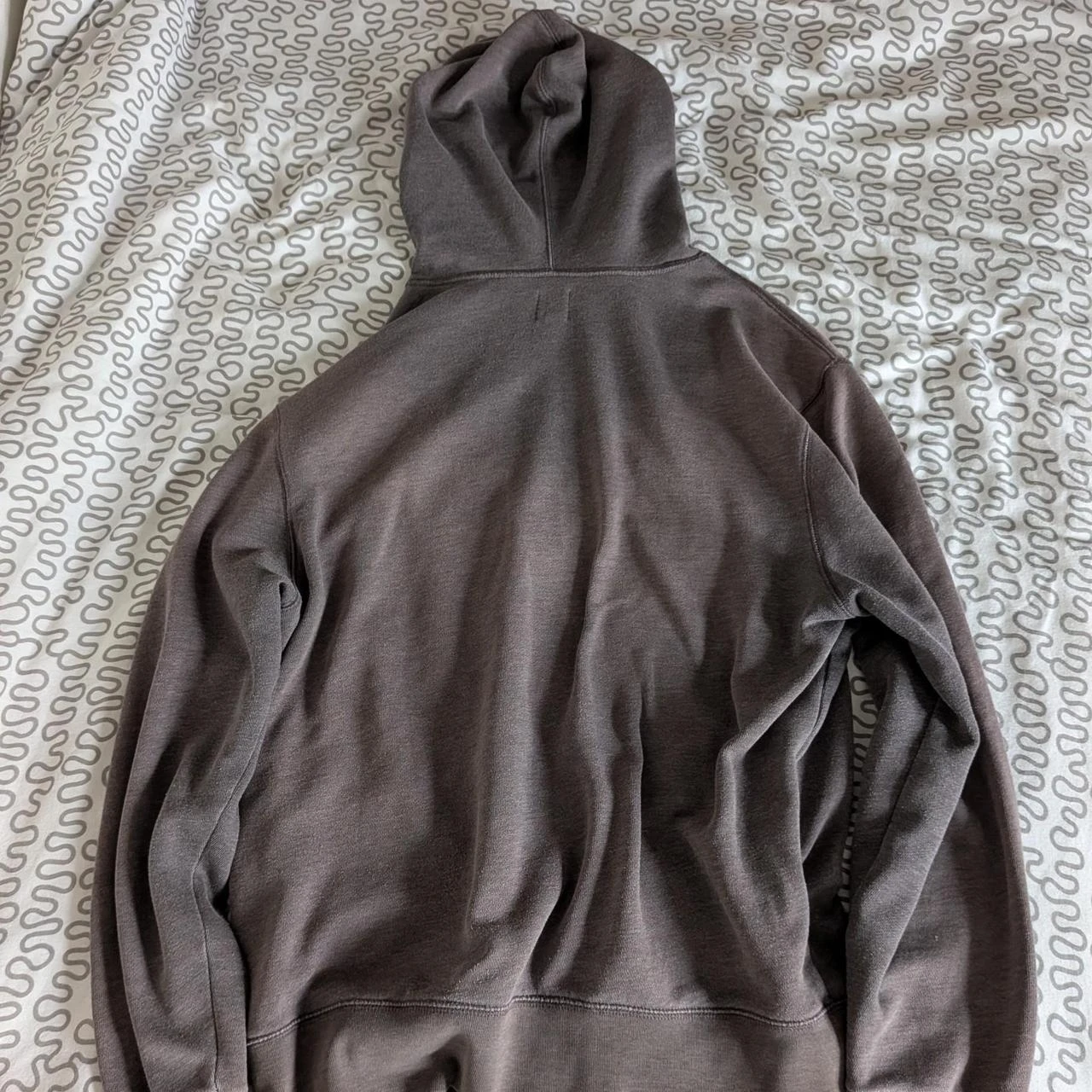 Grey/brown GAP hoodie with a zipper - photo 2