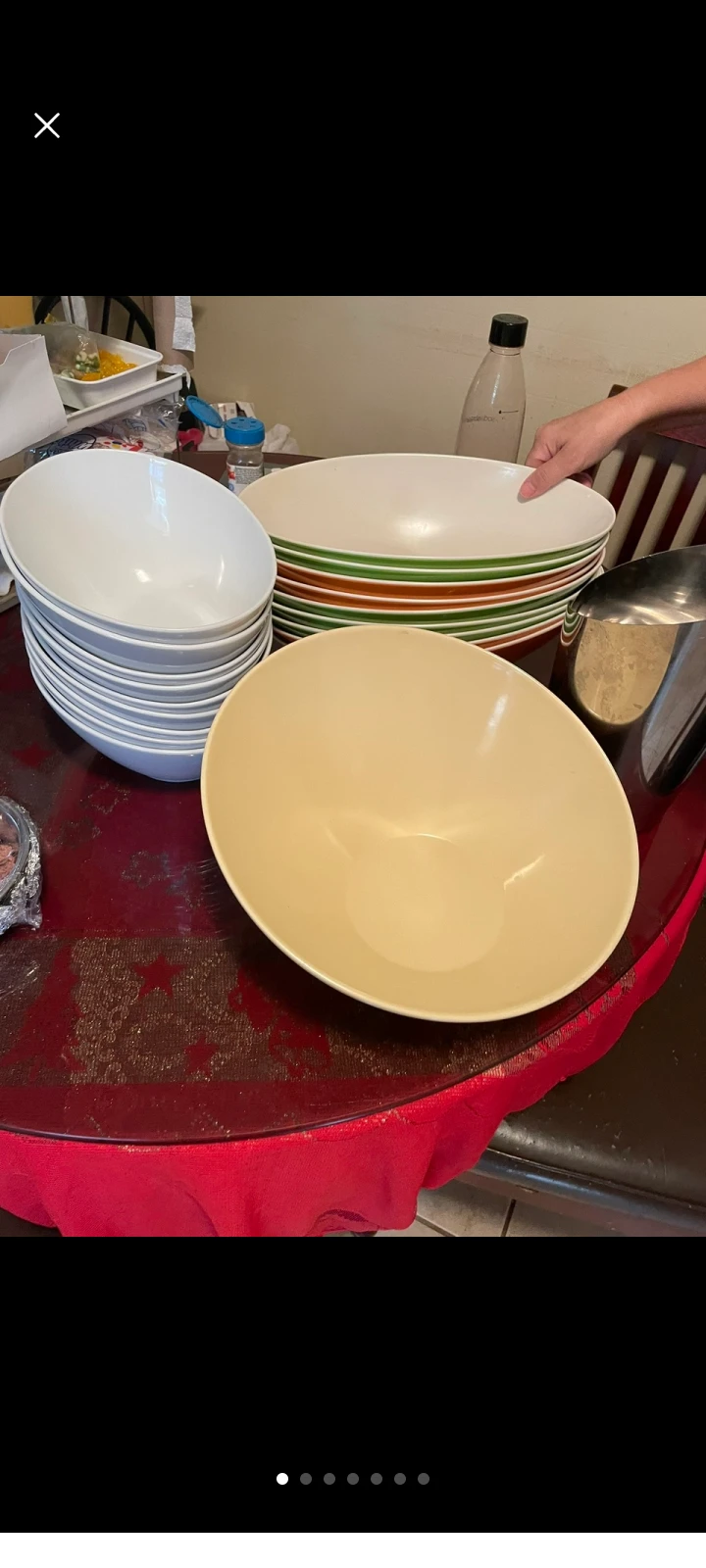 Assorted melamine and stainless steel kitchenware set - photo 4