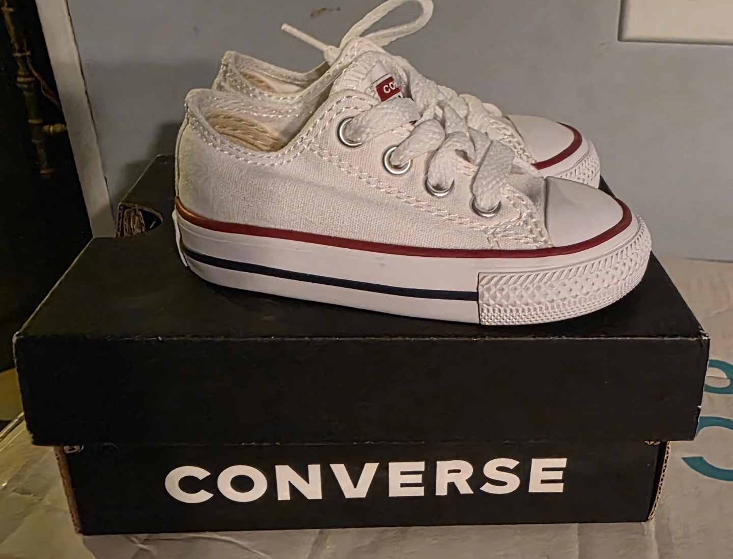 Converse All Star Infant Shoes - White - photo 3