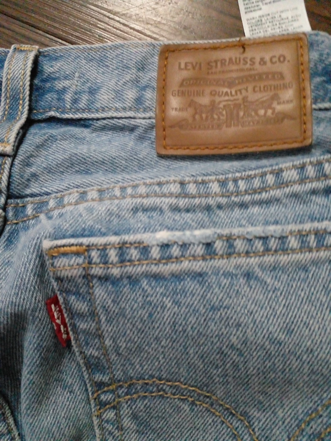 Levi's Wedgie Straight Jeans - Size 24 - photo 3