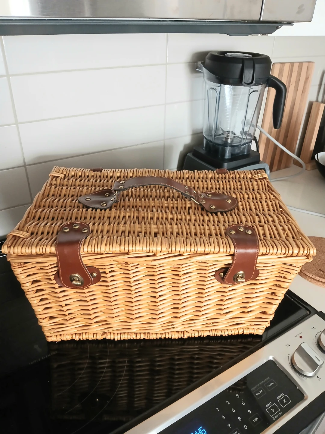 Wicker Picnic Basket
