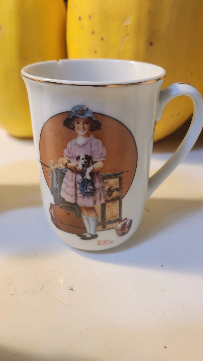 Norman Rockwell Ceramic Mugs 1981 (Set of 6) - photo 5