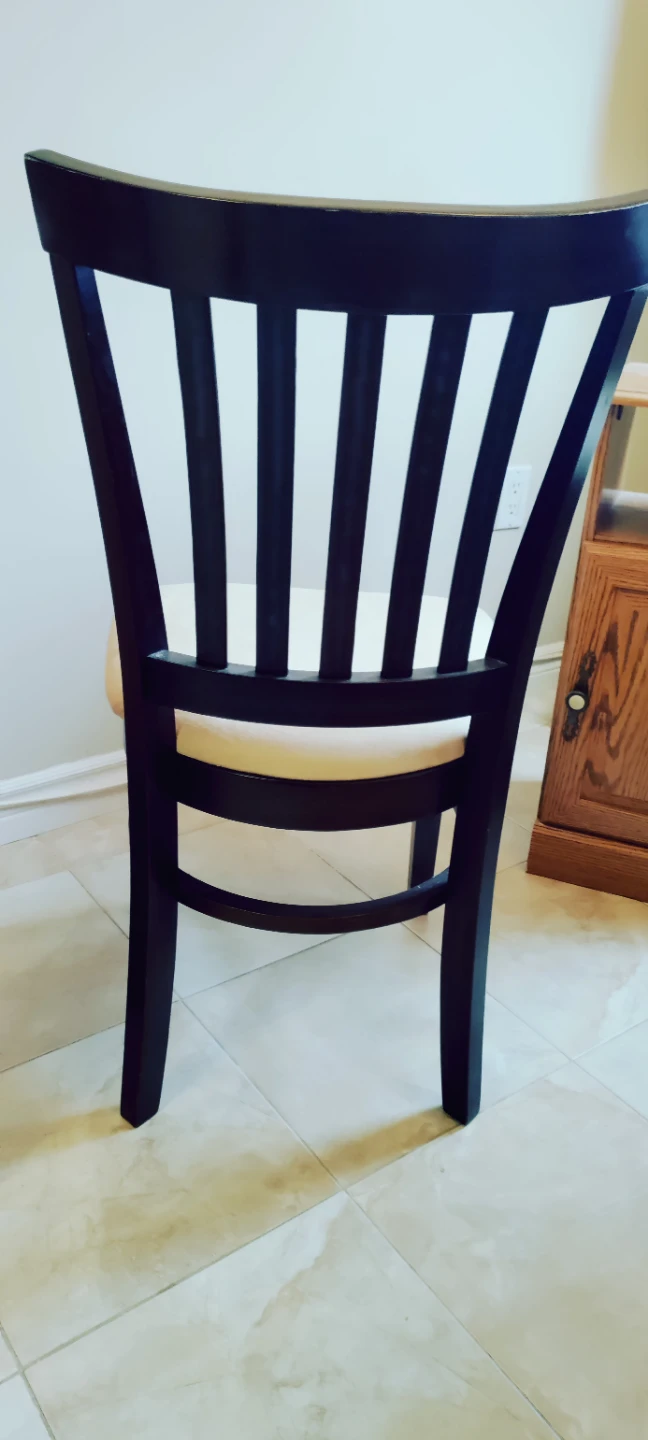 Drop Leaf Dining Table Set with 4 Chairs - photo 4