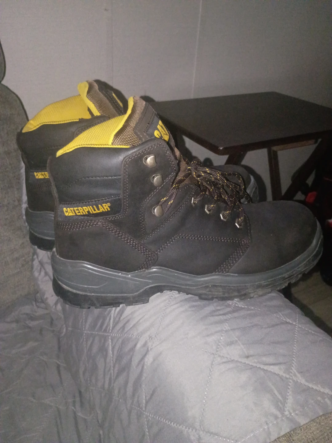Caterpillar STEEL TOE Work Boots SIZE 12