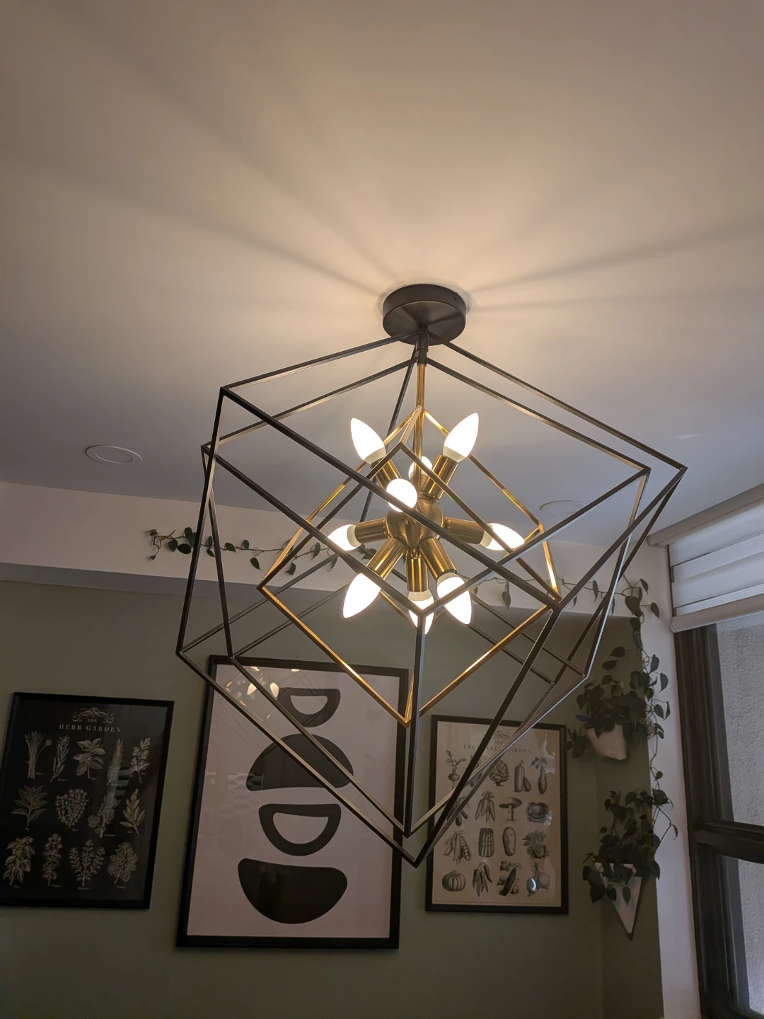 ARTIKA Geometric Chandelier