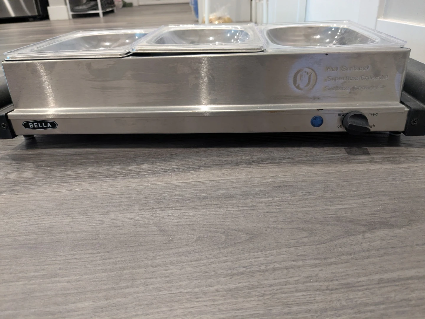 3-Compartment Food Warmer Chafer - photo 2