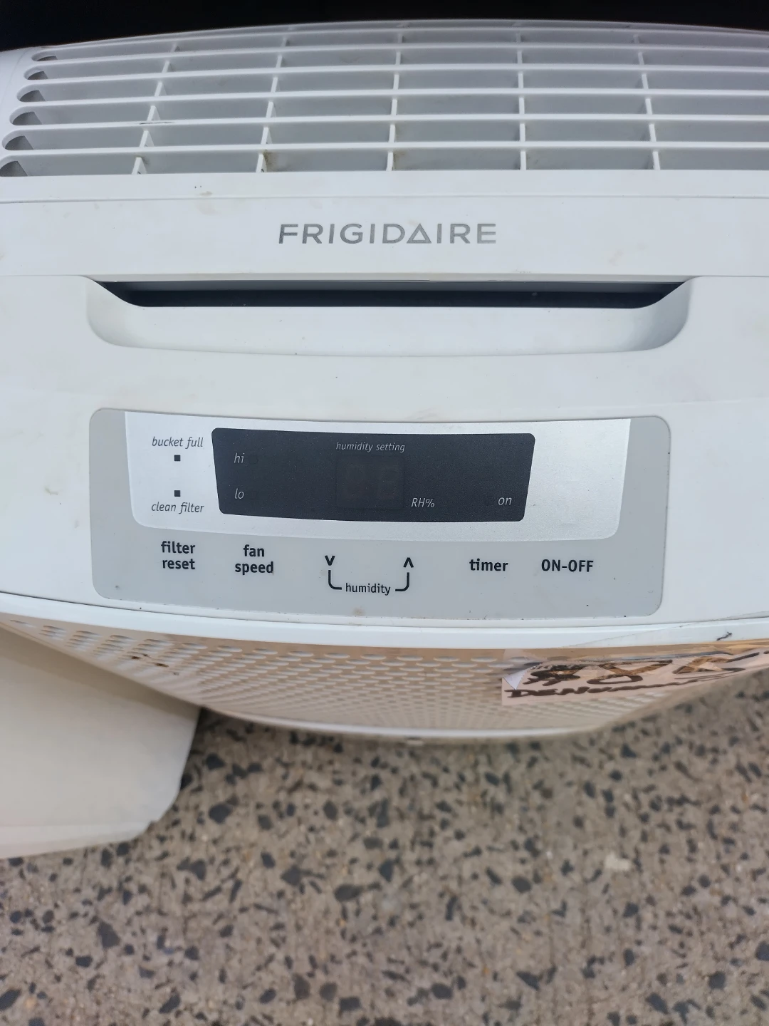 Frigidaire humidifier