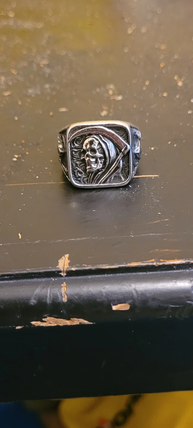 Grim reaper ring