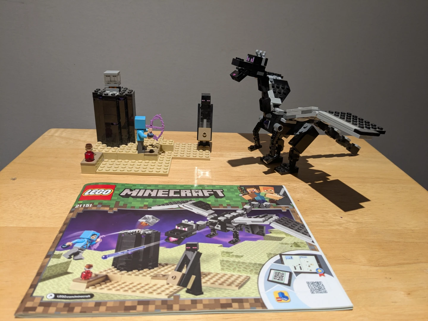LEGO Minecraft The End Dragon 21151 Building Kit - photo 2