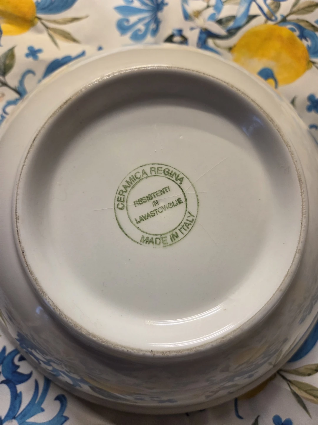 Ceramica Regina Vintage Italian Lemon Serving Bowl - photo 3