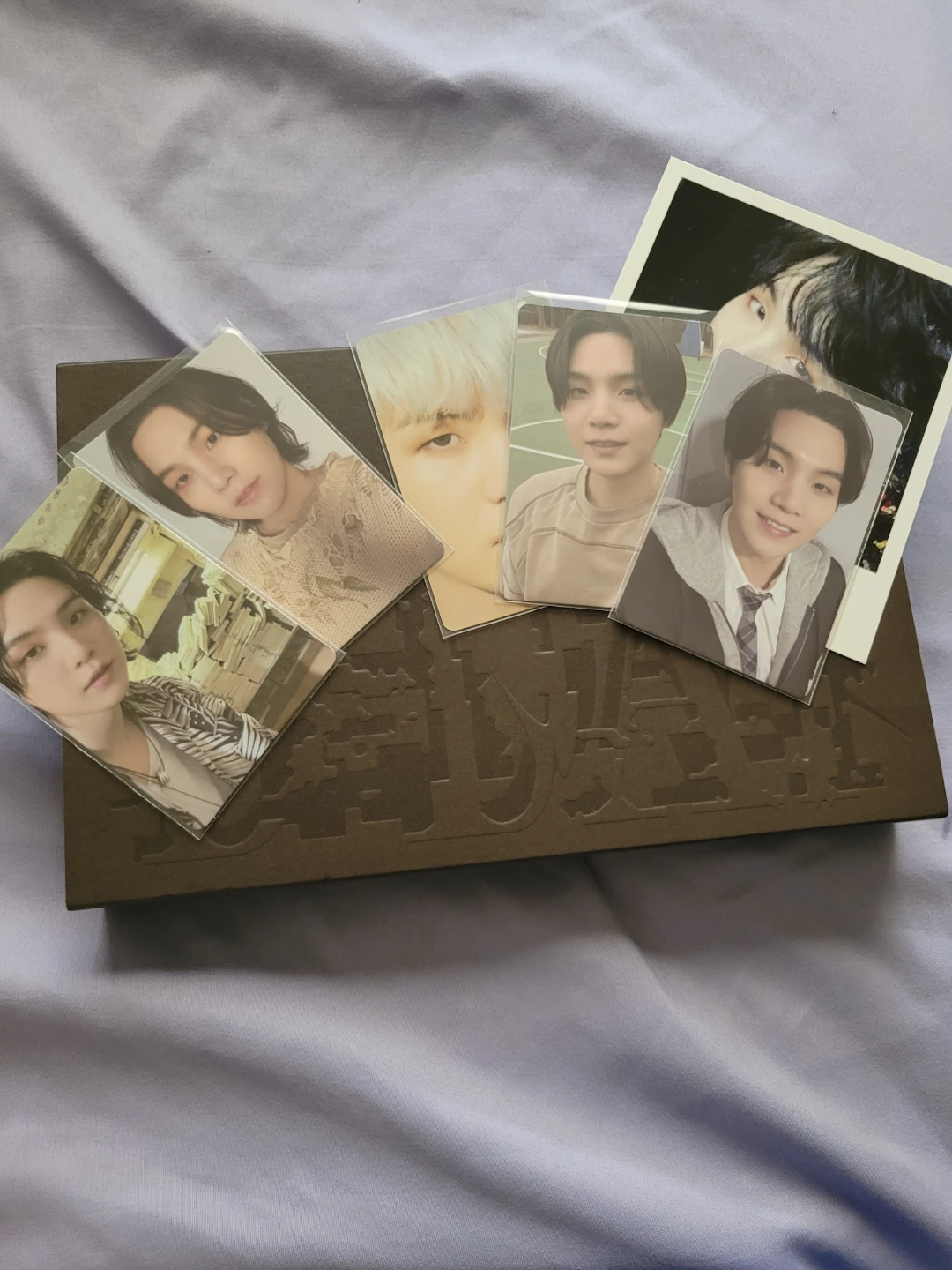 BTS SUGA Photo Cards and album