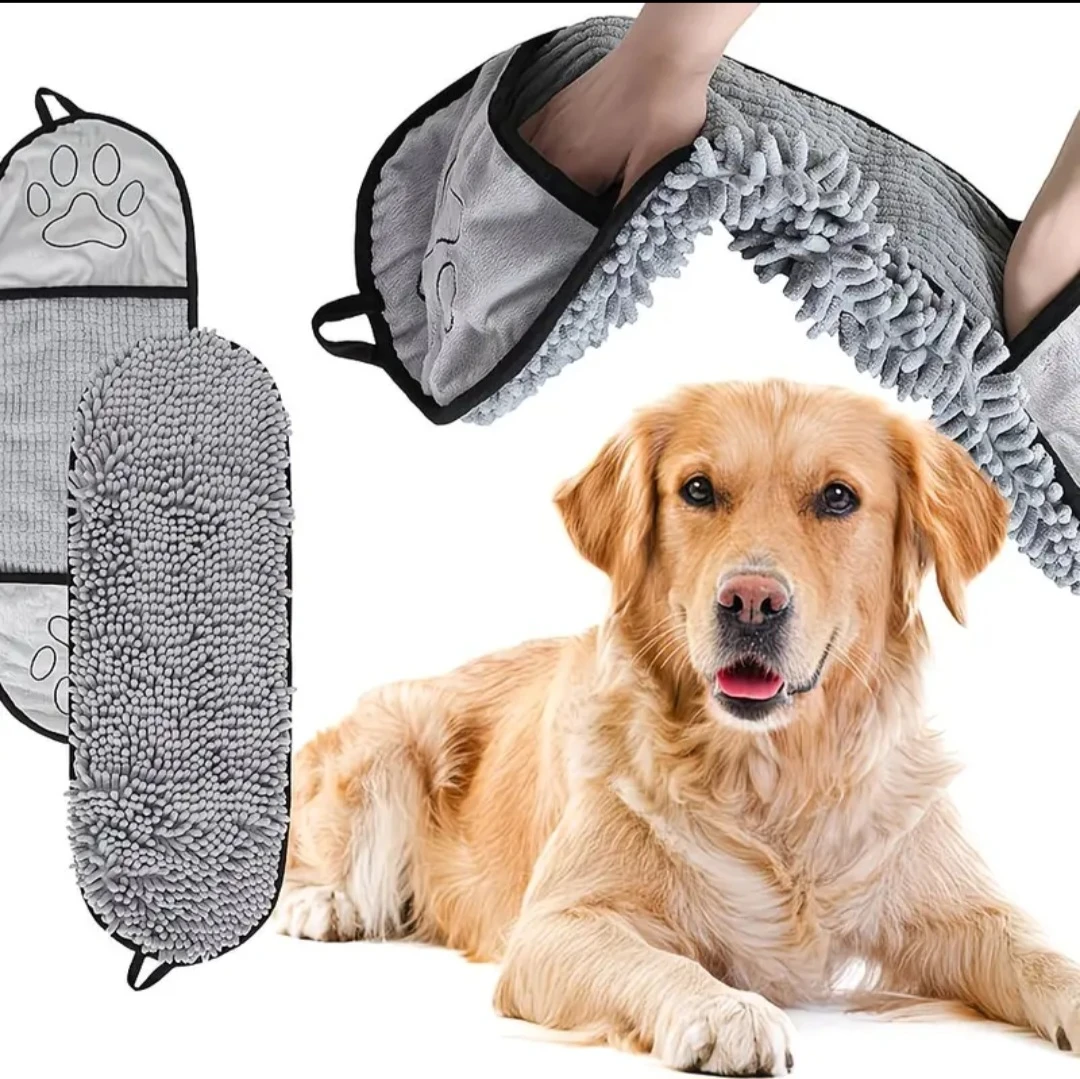 Pet Bath Towel Mitt - photo 3
