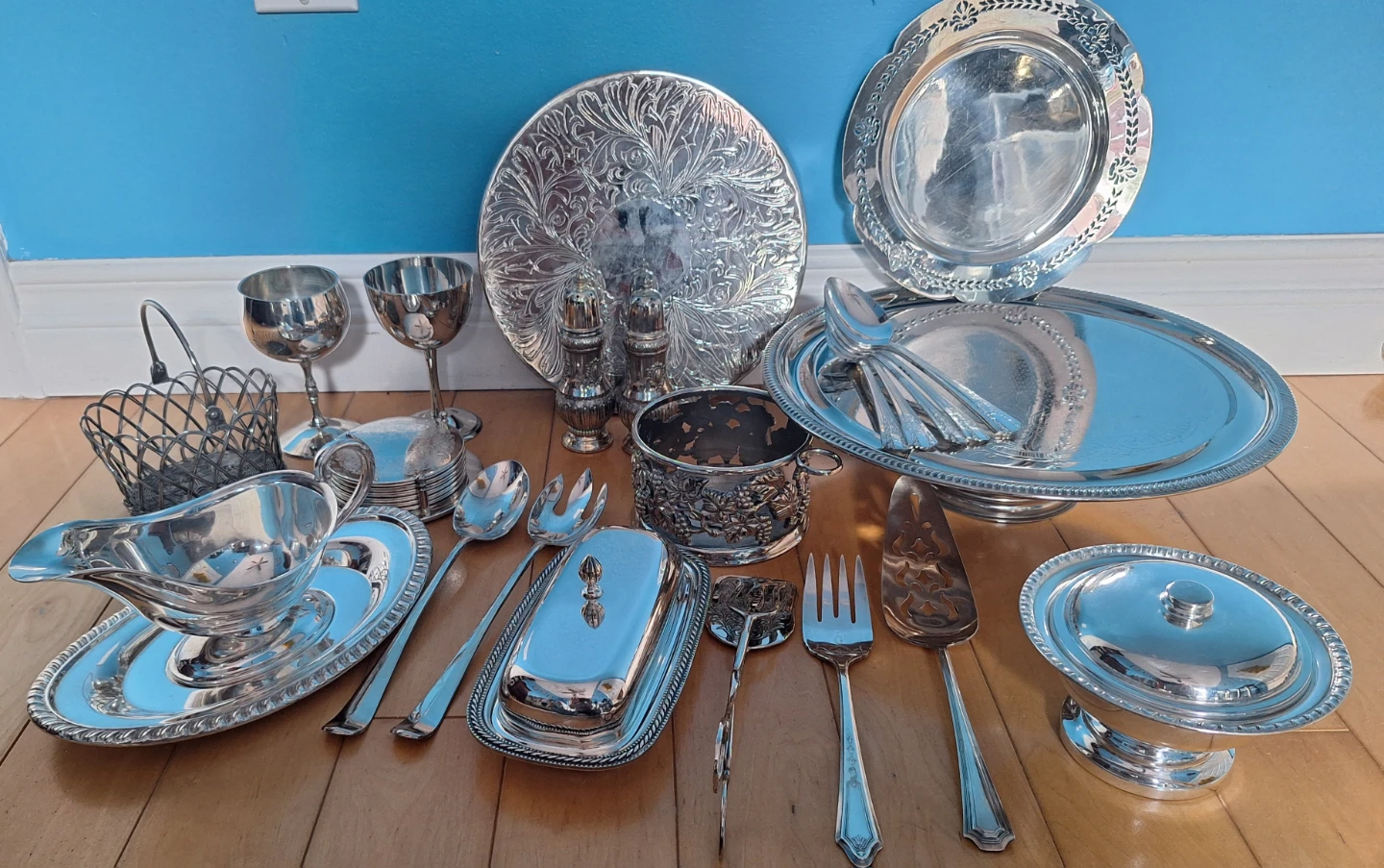 Vintage Silver Plated kitchenware