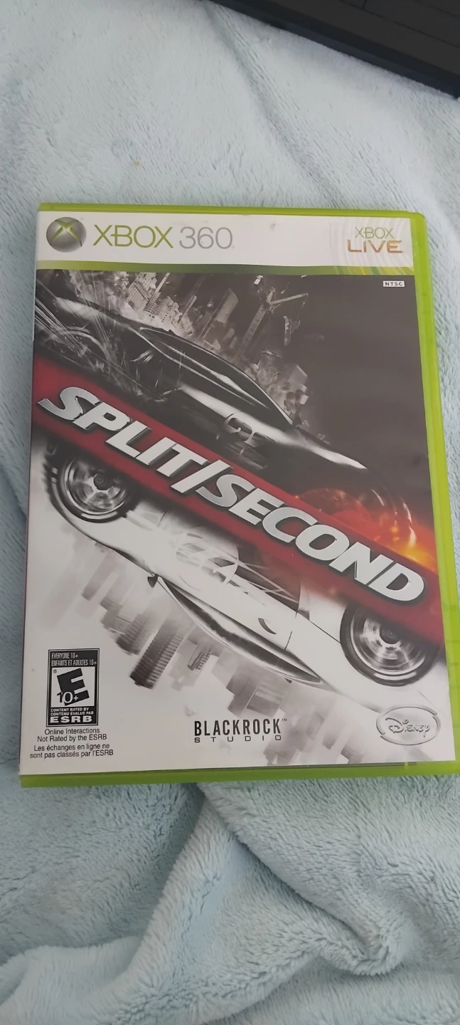 Xbox 360 Split/Second Game