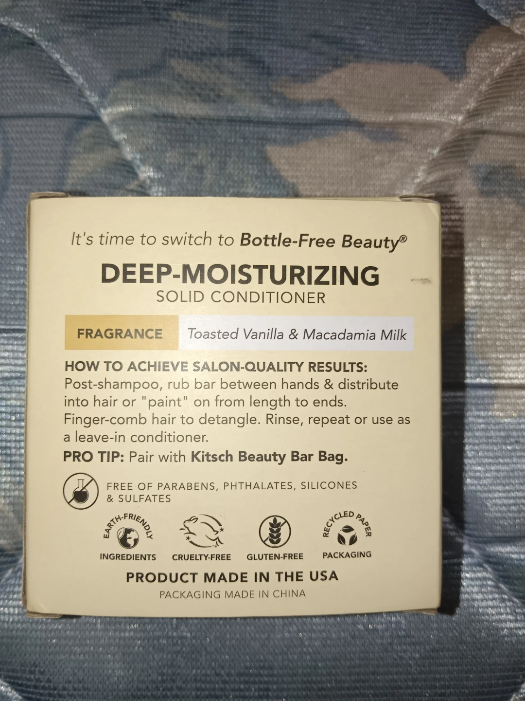 Kitsch Deep-Moisturizing Solid Conditioner - Coconut Oil - photo 2
