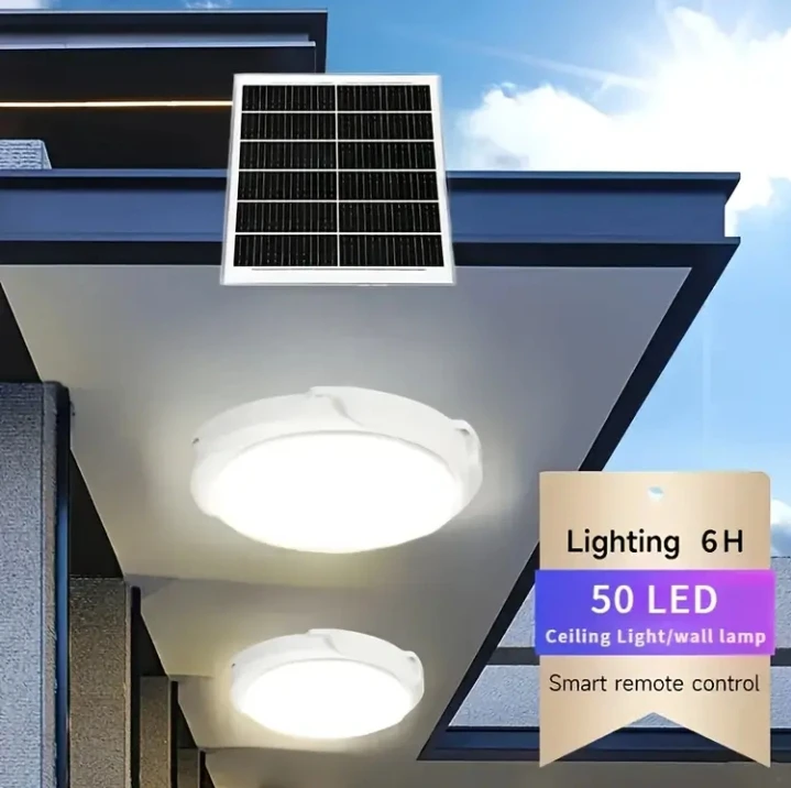 (BRAND NEW) Solar Ceiling Light with Remote Control - photo 4