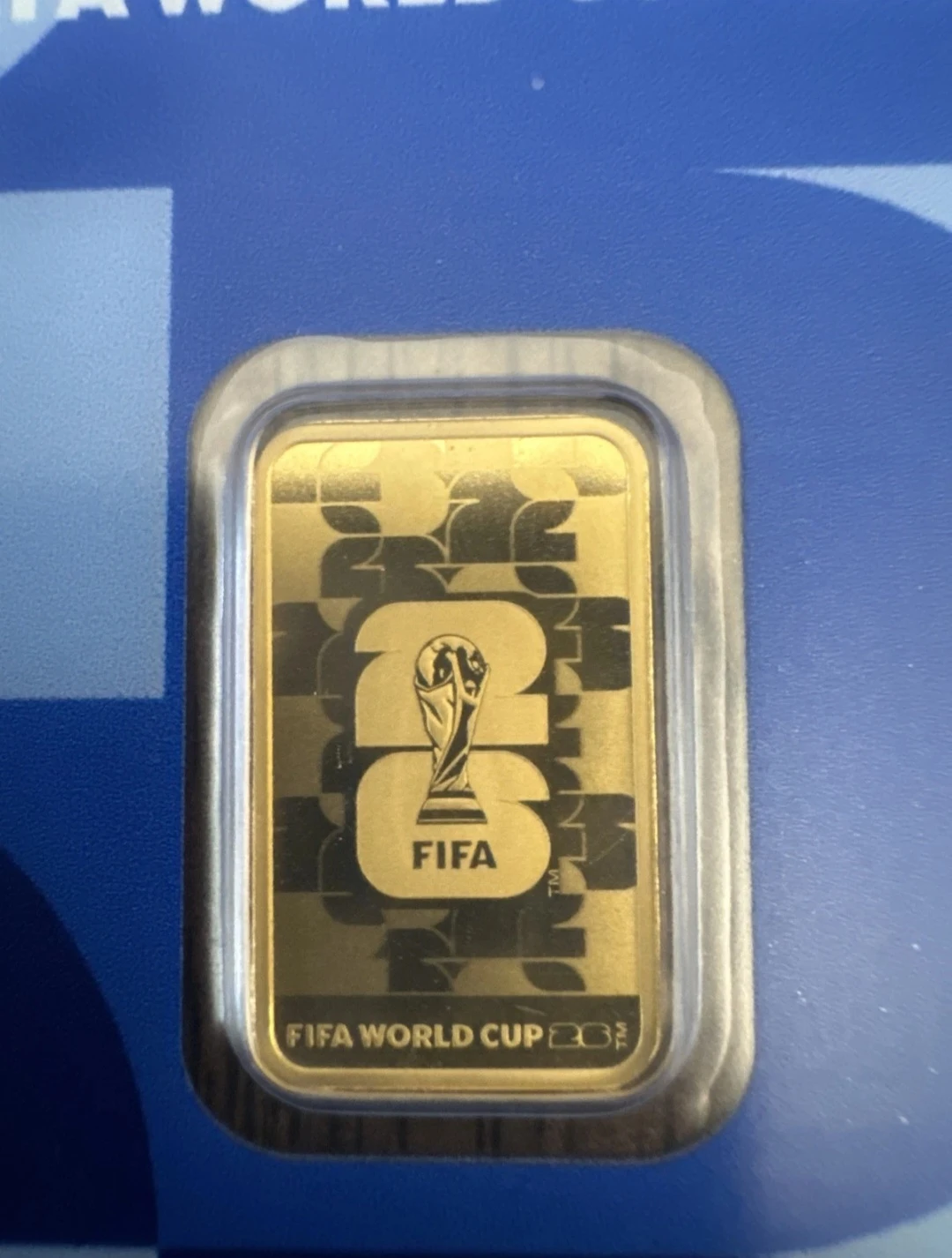 PAMP Suisse FIFA World Cup 26 5g Fine Gold Bar - photo 4