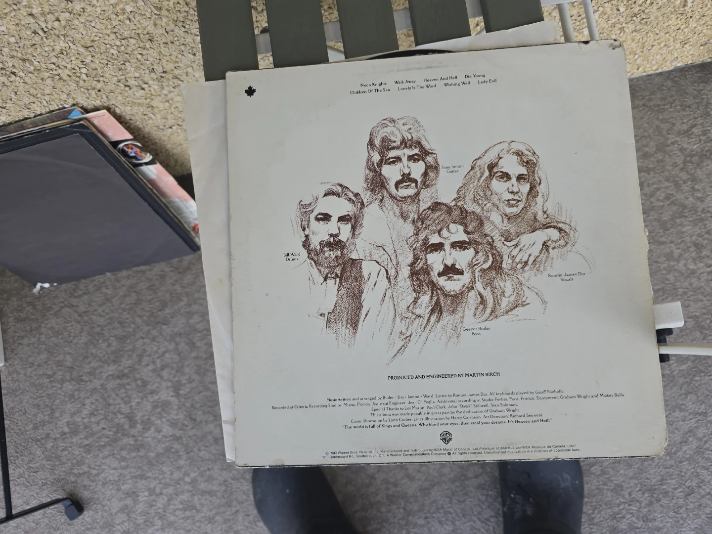 Black Sabbath -  Heaven and Hell - Vinyl album - photo 2