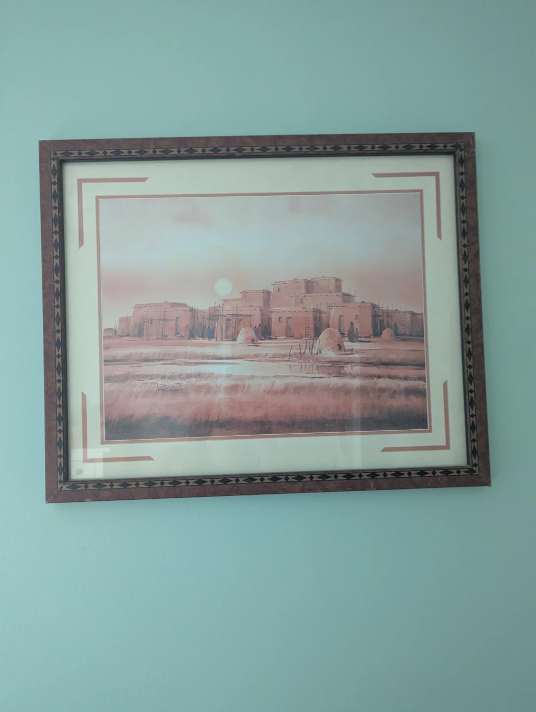 Framed Southwestern Art Print