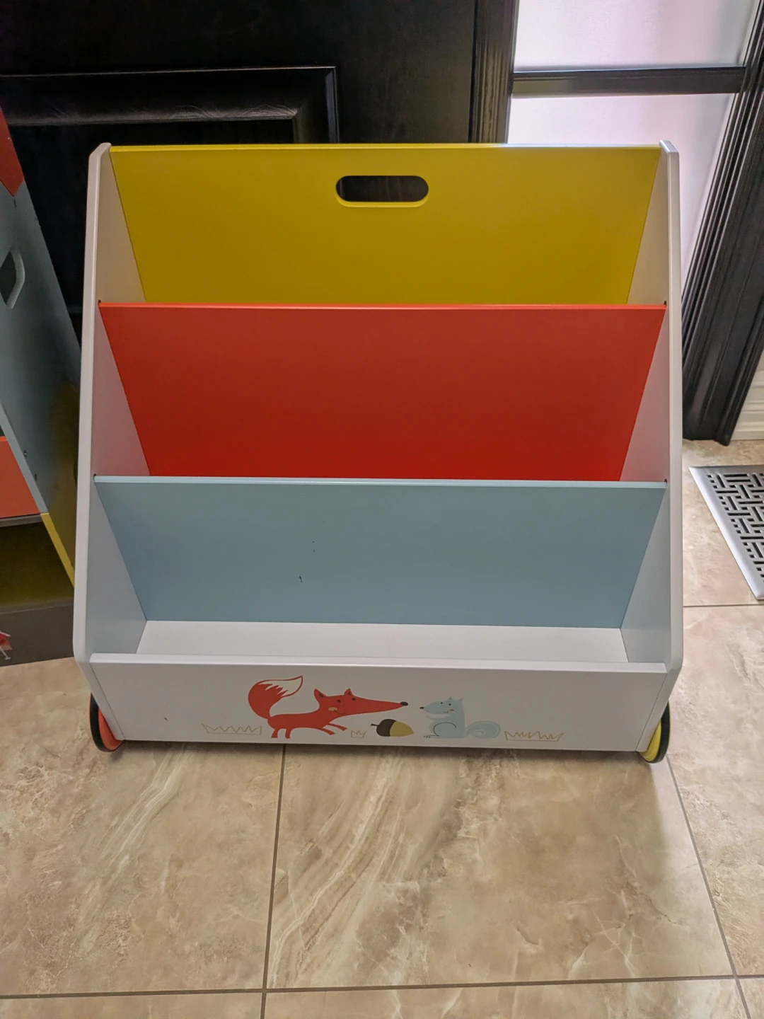 Kids Bookshelf and Storage Set with Fox Design - photo 2
