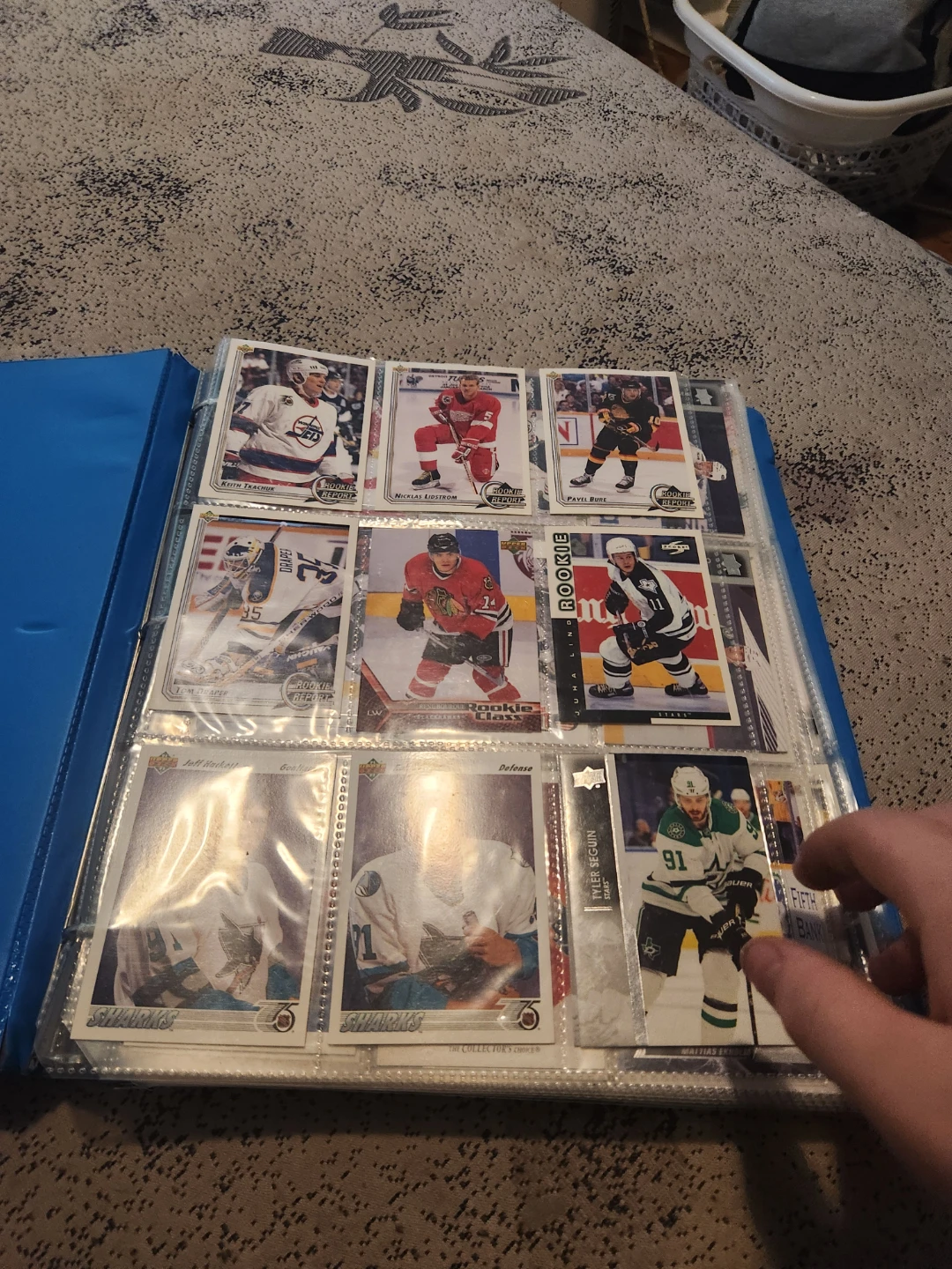 Assorted Hockey Trading Cards in Binder - photo 3