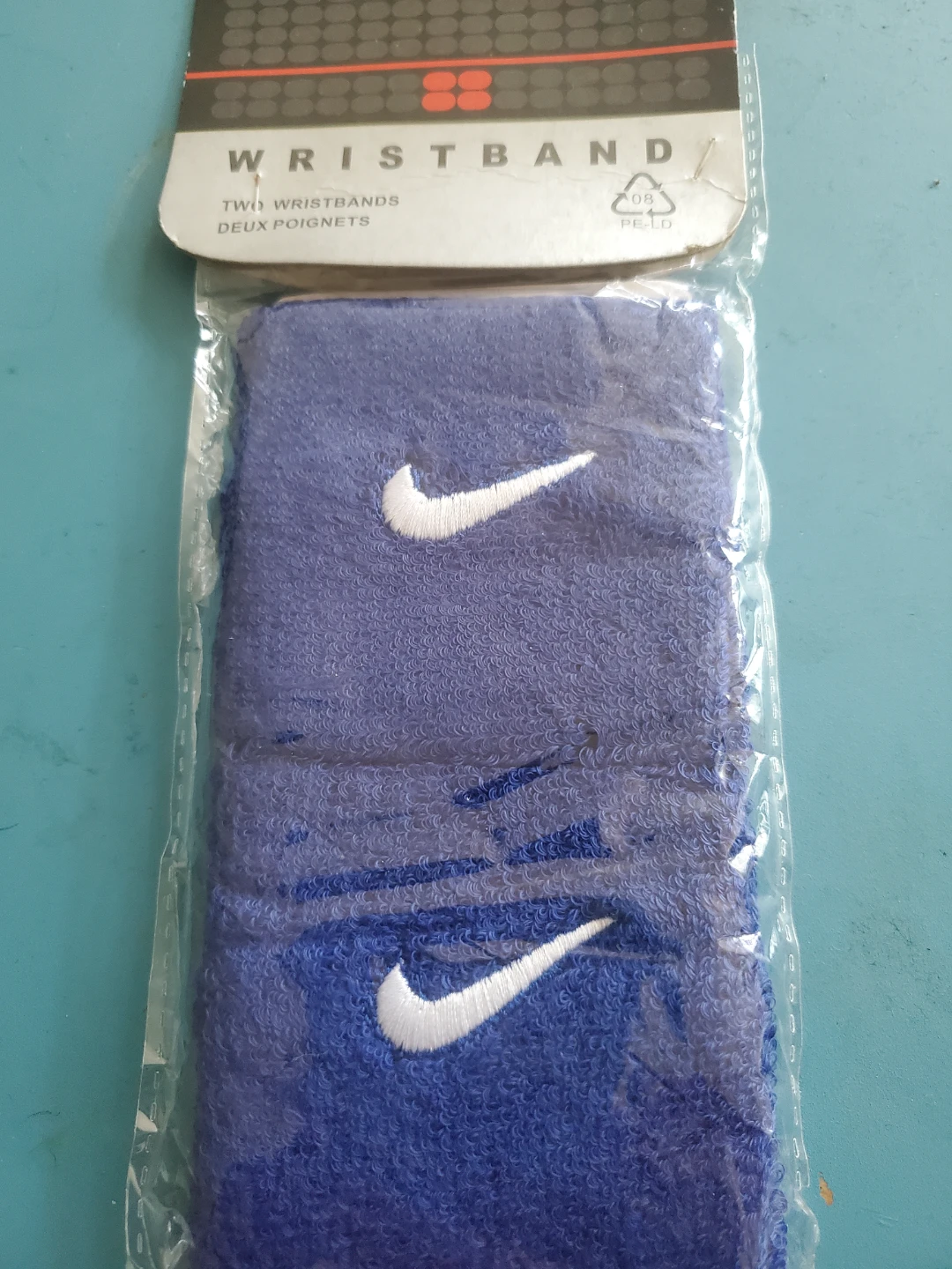Nike Wristbands - Blue (2 Pack)