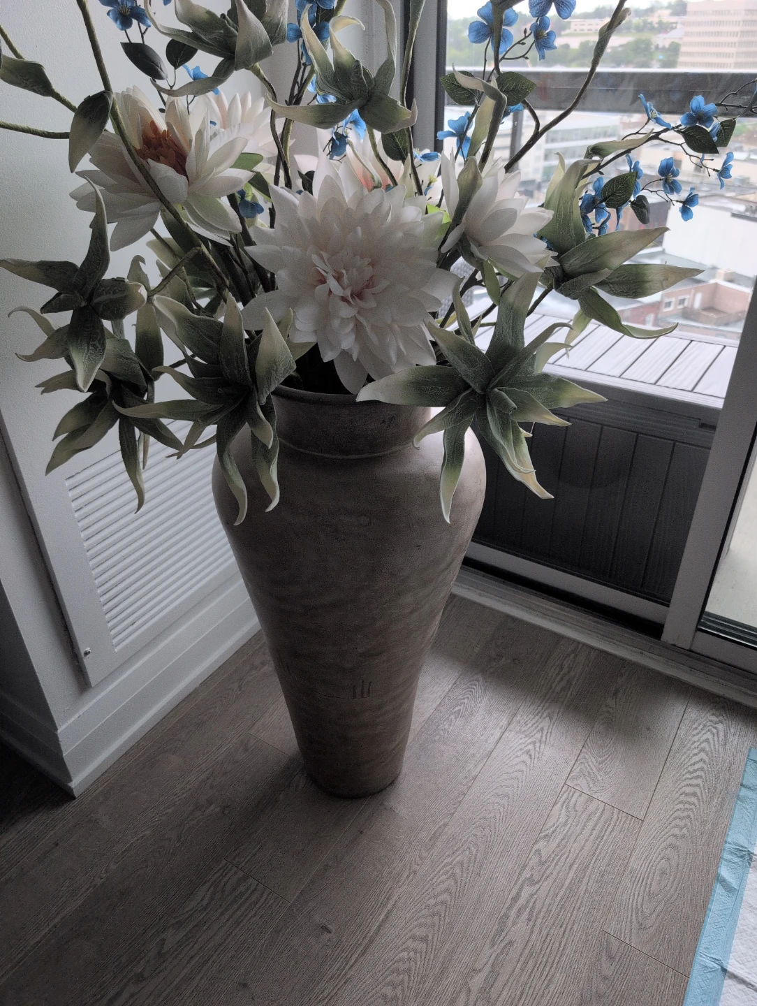 Large Faux Floral Arrangement