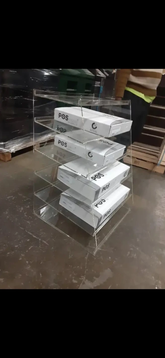 Brand New i Box Acrylic Display Shelves Stand Rack - photo 3