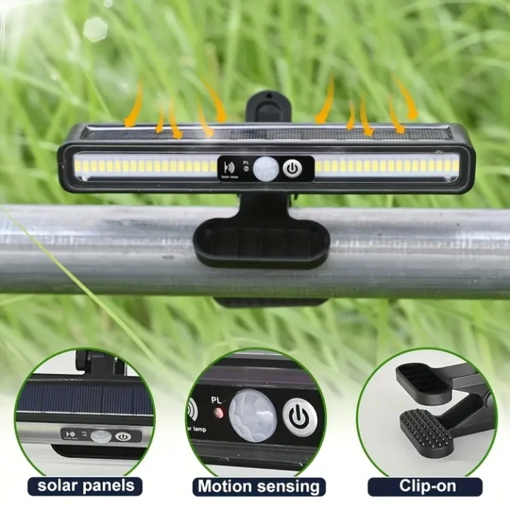 (BRAND NEW) Solar Powered Deck Light with Motion Sensing - photo 2