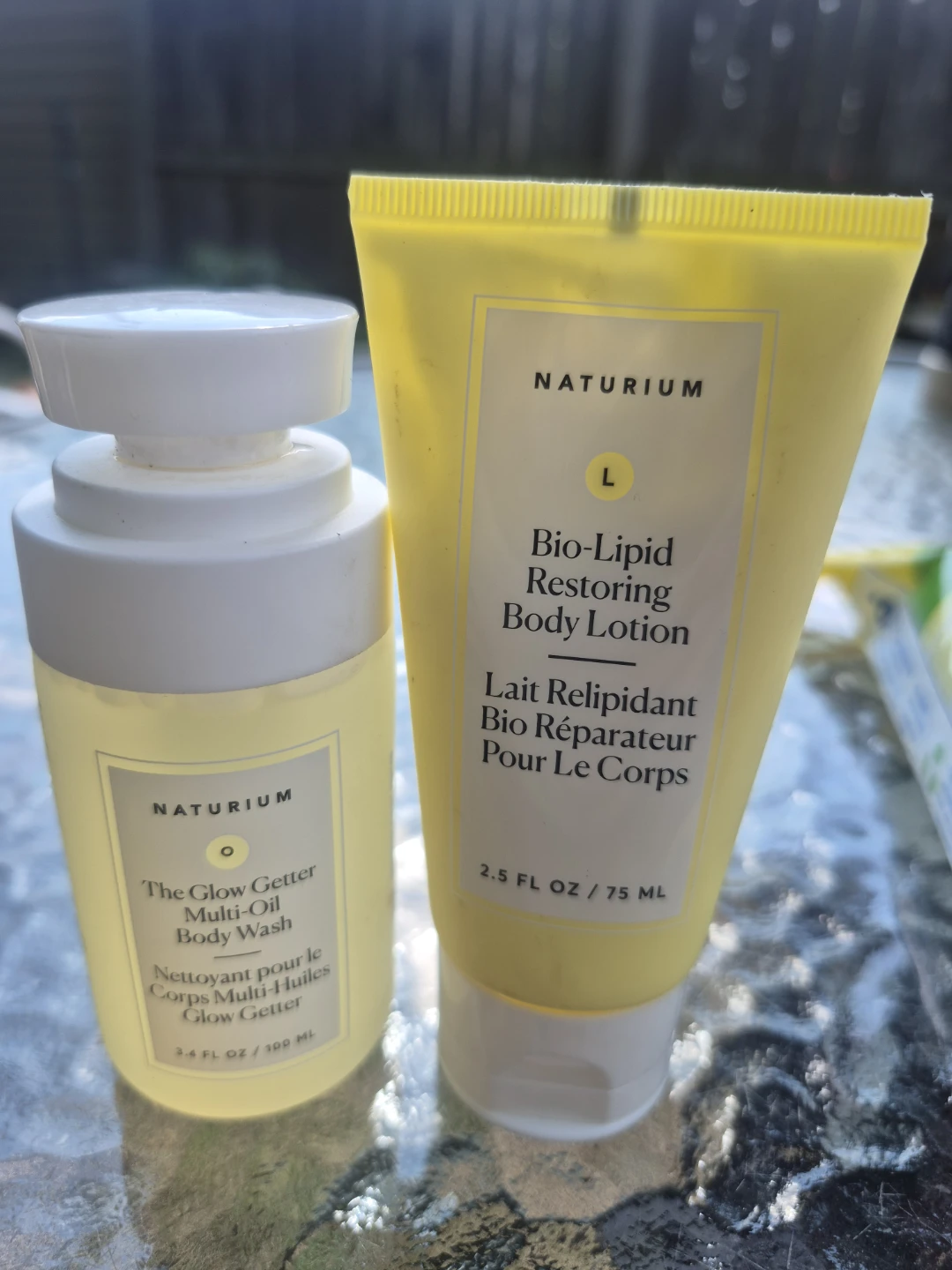 Naturium Bio-Lipid Body Lotion & Multi-Oil Body Wash Set