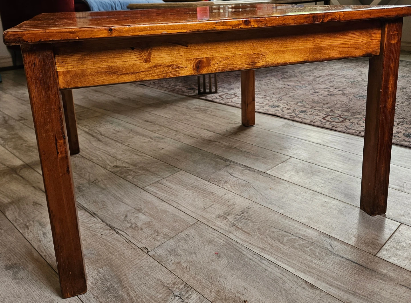 Wooden Side Table - photo 3