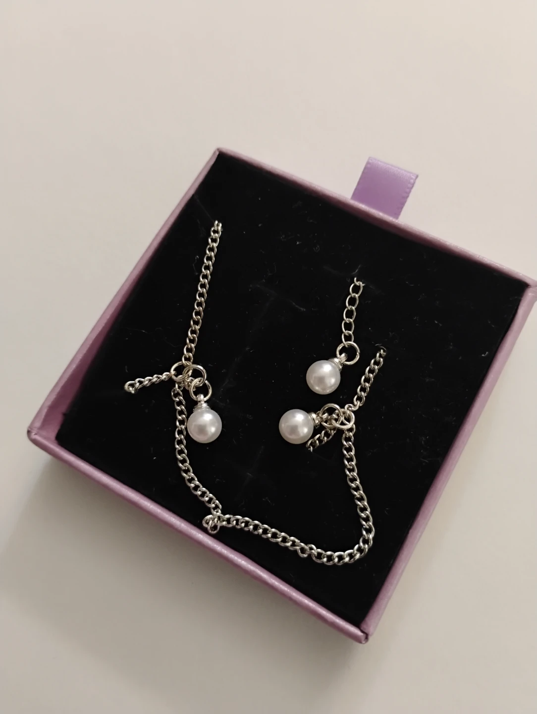 Pearl Chain Bracelet (Handmade) - photo 3