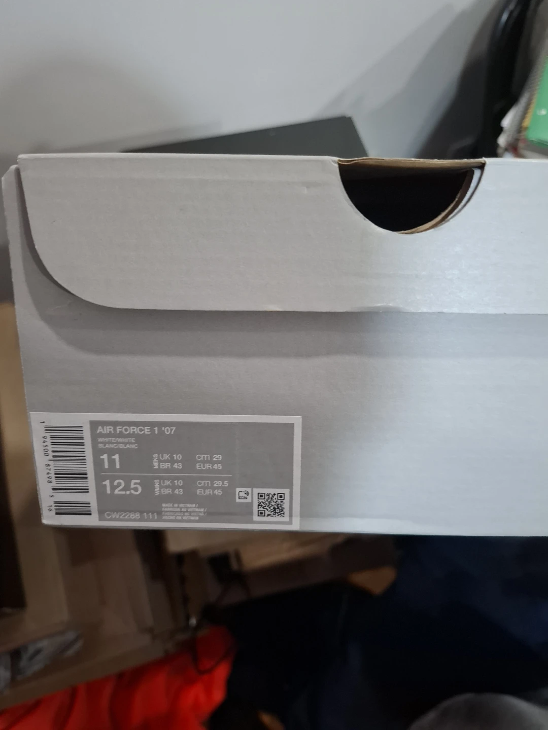 Nike Air Force 1 '07 Men's Shoes Size 11 White - photo 2