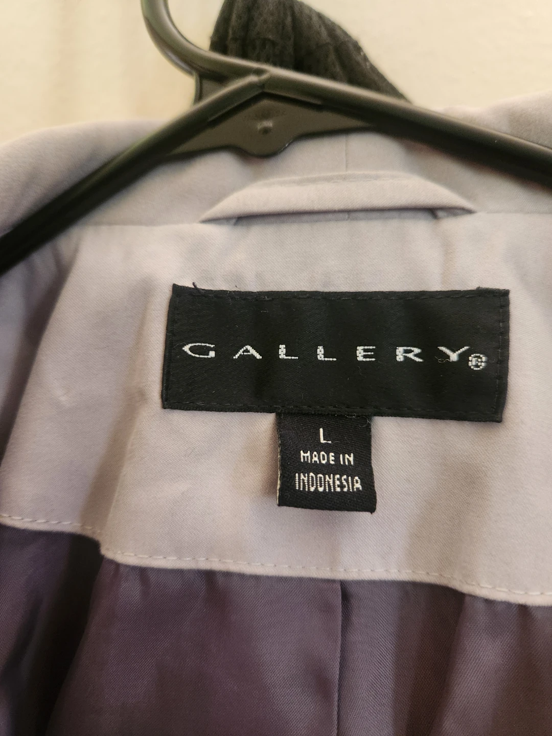 Gallery Women's Trench Coat Size L - photo 3