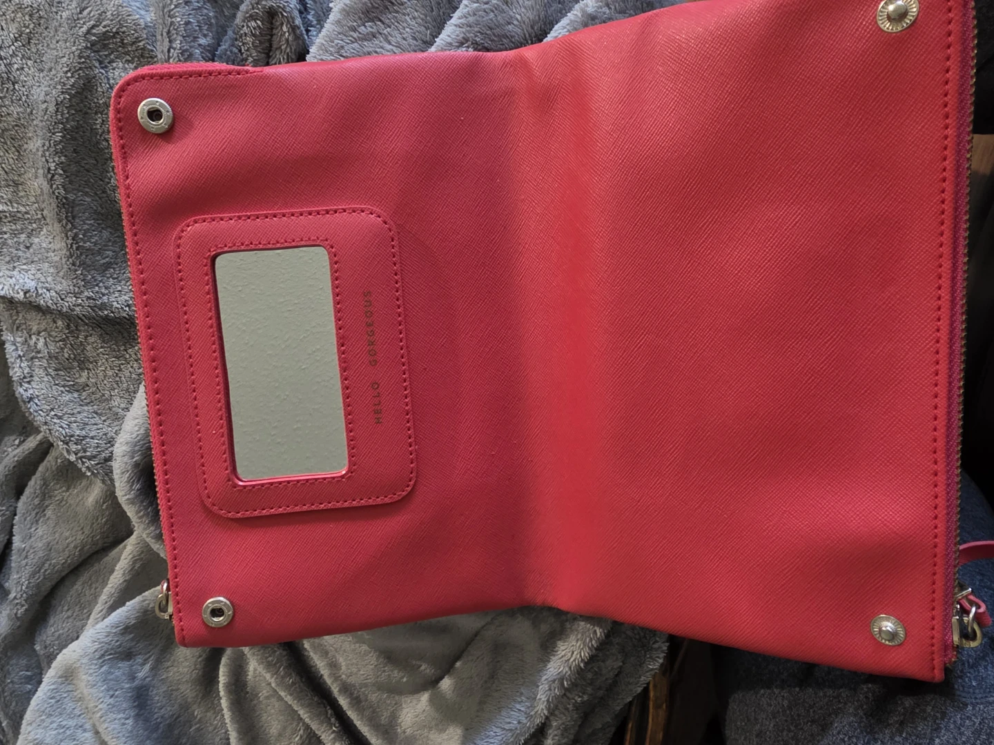 Stella and Dot Red Clutch Wallet - photo 2