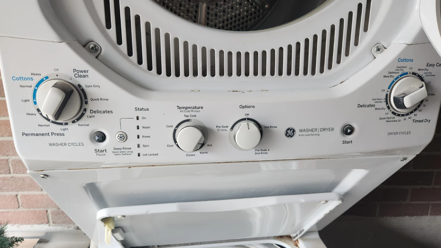 GE Washer Dryer Combo - photo 4