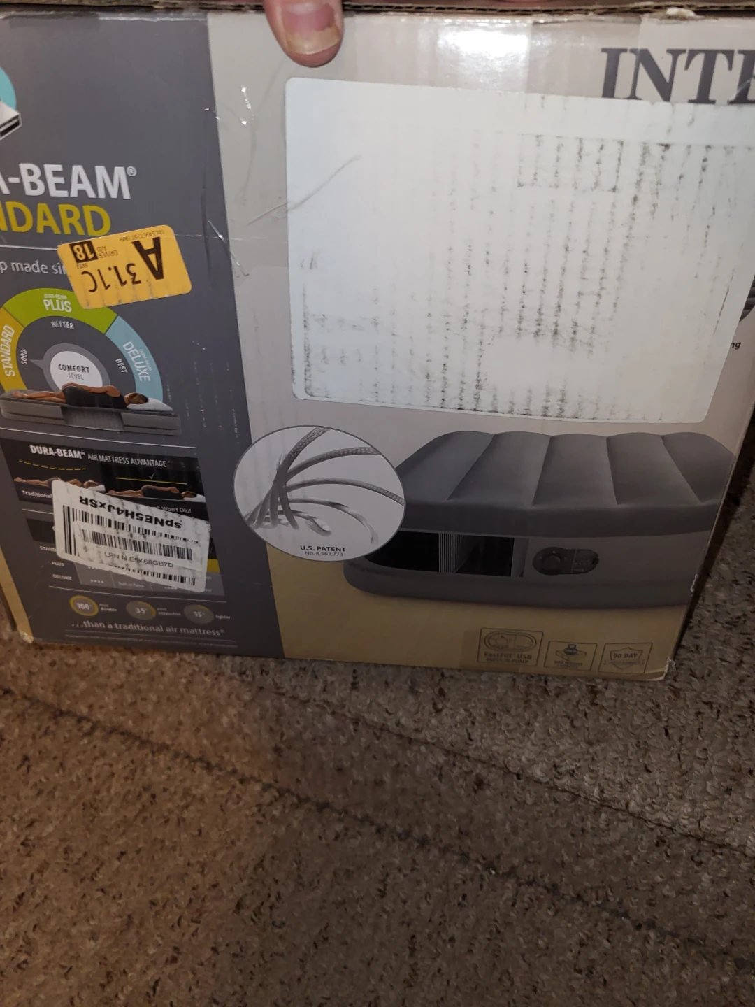 Intex Dura-Beam Standard Air Mattress Twin Size - photo 3