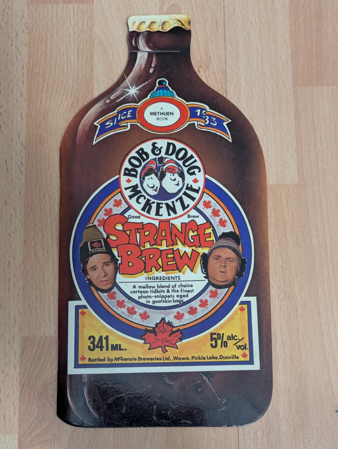 OFFERS: RARE Vintage 1983 Bob & Doug McKenzie Strange Brew book